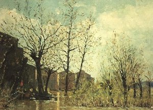 Il diluvio da Maxime Emile Louis Maufra