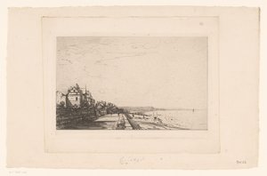 Veduta di Villers da Maxime François Antoine Lalanne