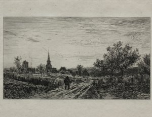 Paesaggio, sera (ritorno a casa) da Maxime Lalanne