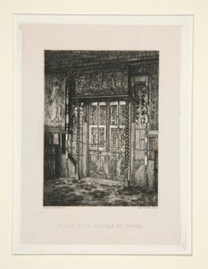 Porta della Galleria di Quercia, tav. 8 dalla suite Chez Victor Hugo