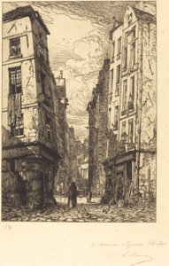 Rue des Marmousets (Quartiere della città, vecchia Parigi)