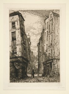 Rue des Marmousets da Maxime Lalanne