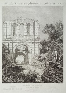 Rovine del Palazzo di Gallien a Bordeaux da Maxime Lalanne