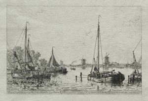 Schizzo dalla natura, 1877 da Maxime Lalanne