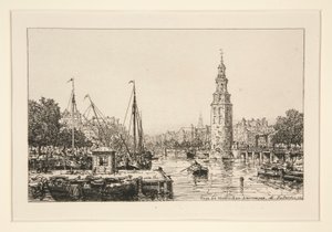 Tour de Montalban, Amsterdam (Torre di Montalban, Amsterdam) da Maxime Lalanne