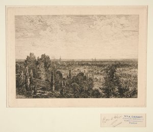 Vista di Parigi