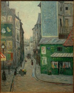 Piazza St. André des Arts, Rue Suger, Parigi da Maxime Emile Louis Maufra