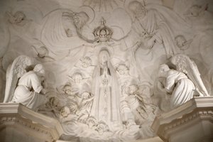 Santuario di Fatima. Interno dell
