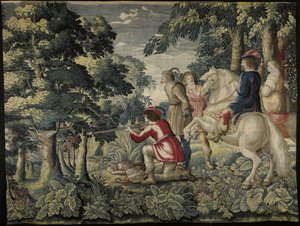 Caccia alle anatre da Maximiliaan van der Gucht