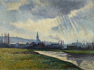 Couillet, Charleroi, Paesaggio lungo il fiume