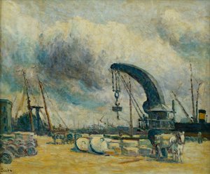 Il Porto, Quai a Schiedamm, 1907