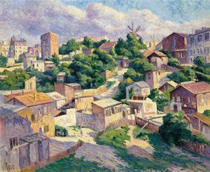 Montmartre, Parigi da Maximilien Luce
