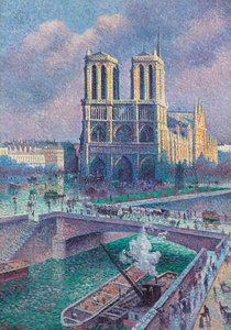 Notre-Dame de Paris, 1900 da Maximilien Luce