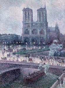 Notre Dame, c.1900 da Maximilien Luce