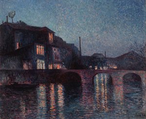 Il fiume Sambre a Charleroi, 1896