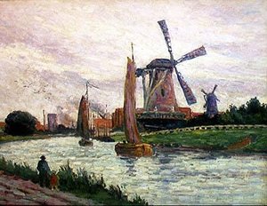 Il mulino a vento da Maximilien Luce