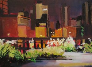 City Night Garden Glow da Maxine Shore