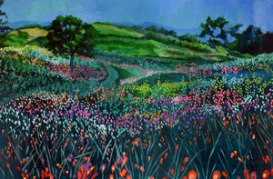Sentiero tra i fiori selvatici da Maxine Shore