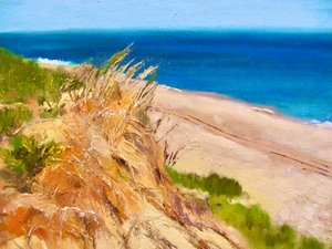 Tranquilla vista sul mare da Maxine Shore