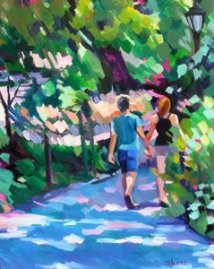 Una romantica passeggiata nel parco da Maxine Shore