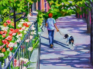Una passeggiata sotto il sole