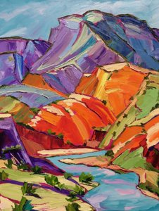 Il vivace fiume del Canyon da Maxine Shore