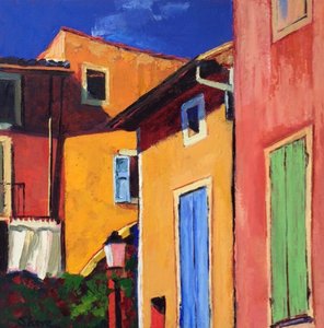 Architettura mediterranea dai colori vivaci da Maxine Shore