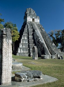 Tempio I di Tikal o Tempio del Gran Giaguaro, VII-VIII secolo