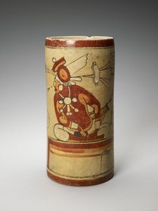 Vaso con scena di presentazione, 600-900 d.C.