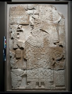 Faccia frontale di una stele, Periodo Classico, 
