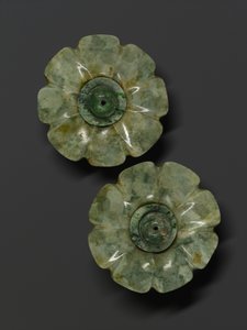 Coppia di ornamenti per orecchie da Mayan Mayan