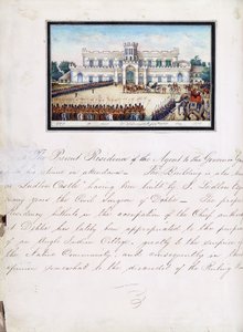 Una pagina dal manoscritto illustrato 