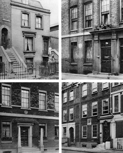 Quattro case londinesi di uomini famosi, Londra, 1926-1927 da McLeish