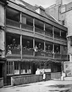 The George, locanda del XVII secolo, Southwark, Londra, 1926-1927