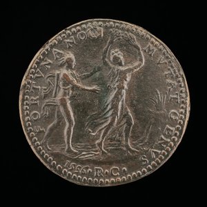 Apollo che insegue Dafne [retro], 1556 da Medallist R.C.
