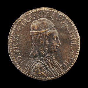 Giovanni Pico della Mirandola, 1463-1494, filosofo e poeta da Medallist T.R.