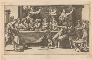 Nozze di Amore e Psiche da Meester van de Dobbelsteen