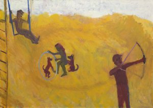 Ritratto di famiglia, 2020 (olio su tela)