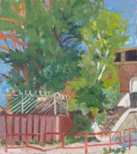 Tre recinti, 2012 (olio su tela)