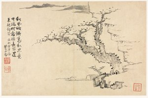 Paesaggi in Vari Stili dopo i Vecchi Maestri da Mei Qing
