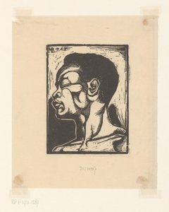 Uomo nero da Meijer Bleekrode (signed by artist)