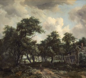 Capanna tra gli alberi, c. 1664