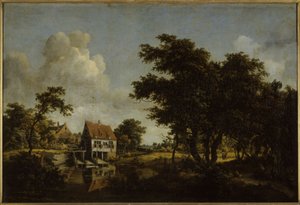 I Mulini, tra il 1664 e il 1668 da Meindert Hobbema
