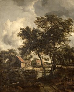 Il Mulino ad Acqua, c.1660 da Meindert Hobbema