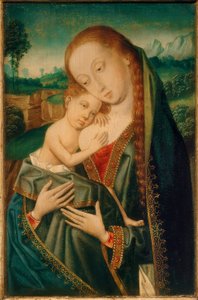 Madonna con bambino da Meister der Magdalenenlegende