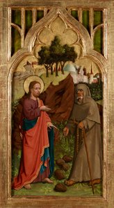 Tentazione di Cristo da Meister von Schloss Lichtenstein