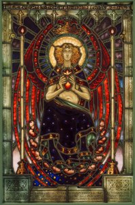 Il guardiano silenzioso da Melchior Lechter