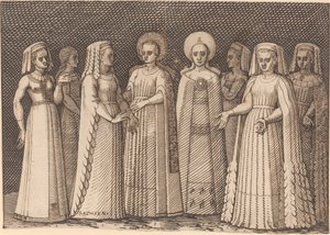 Otto Donne in Costumi Antichi da Melchior Lorch