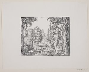 San Giovanni Battista nel deserto da Melchior Lorck