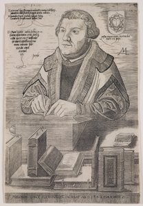 Martin Lutero da Melchior Lorck